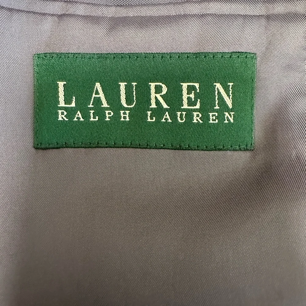 Men’s pre own as is Ralph Lauren polo suit blazer jacket 2 button size 44L long